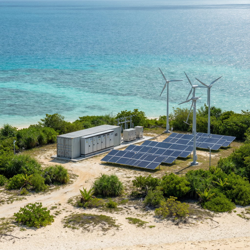 Remote Island — 20 MWh Microgrid Black Start
